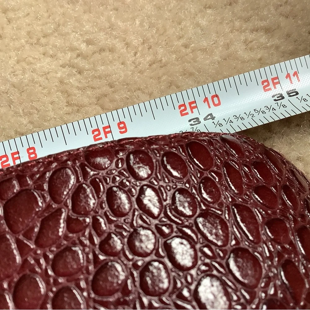Genuine Leather burgundy belt